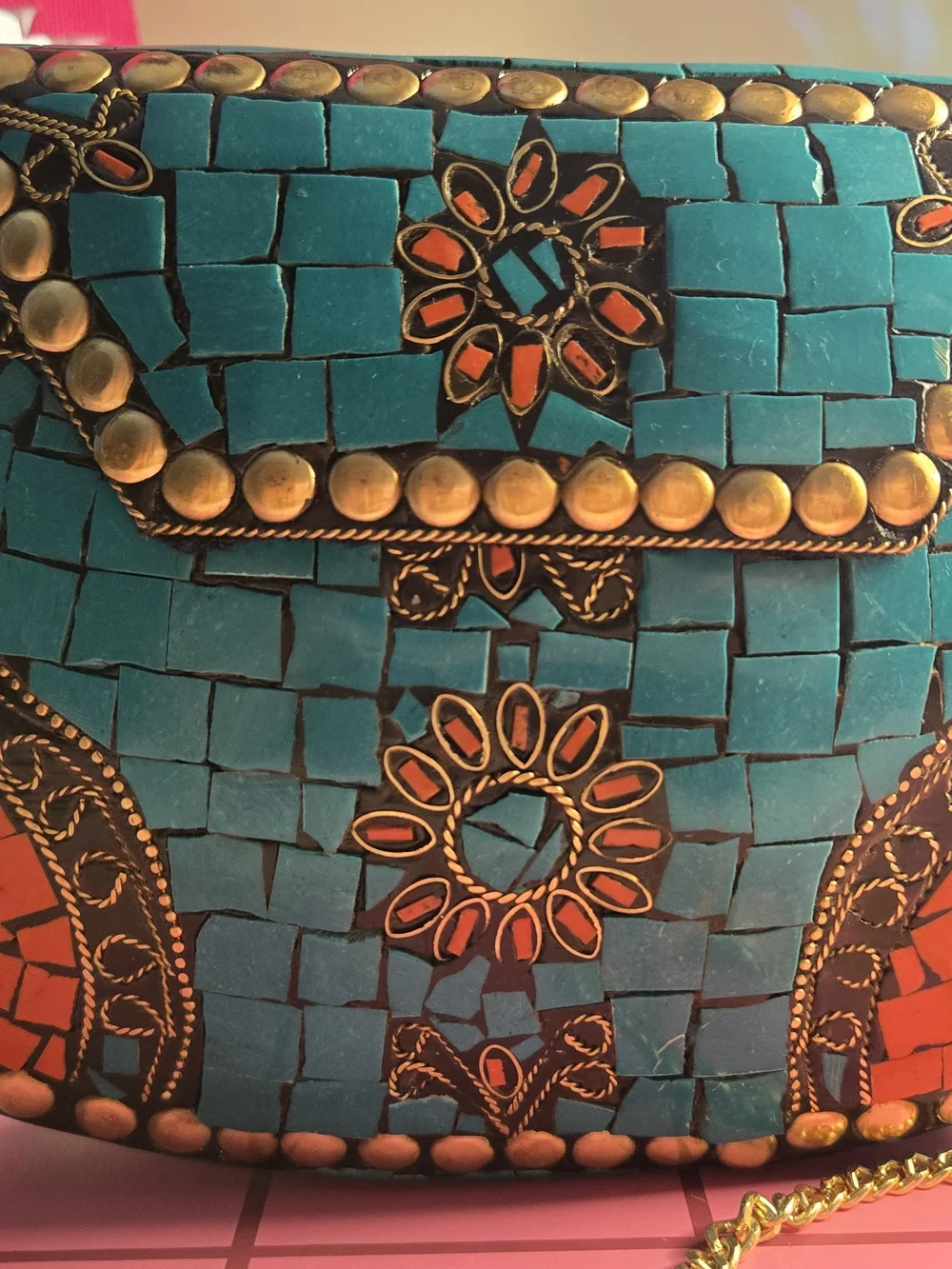 Ramla vibrant turquoise